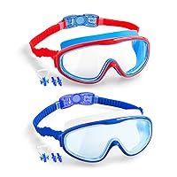 Chengruishun kids swimming goggles 6-14 No Leakage Anti Fog UV Protection for children Boys Girls Safe Soft Silicone… 