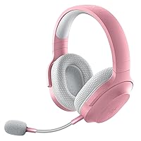 Razer Barracuda X Wireless Multi-Platform Gaming and Mobile Headset (2021 Model): 250g Ergonomic Design - Detachable HyperClear Mic - 20 Hr Battery - Compatible w/PC, PS5, Switch, & Android - Pink