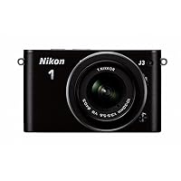 Nikon 1 J3 14.2 MP HD Digital Camera with 10-30mm VR 1 NIKKOR Lens (Black)