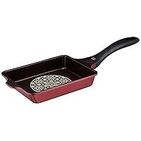 RB-1304 Frying Pan, Egg Grill, 5.1 x 7.1 inches (13 x 18 cm), Induction Compatible, Calgrate