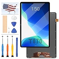 for Samsung Galaxy Tab S7 SM-T870 Screen Replacement for Galaxy Tab S7 T870 LCD Screen Replacement for SM-T875 SM-T876B Display Touch Digitizer Assembly Repair Parts [Not Fit for Tab S7 Plus]