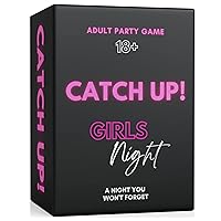 Catch Up! Girls Night 18+ Party Game | Spicy Thought Provoking Conversation Starters for Fun Girls Nights, Bachelorette and Birthday Party