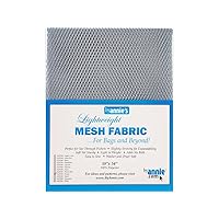 Lightweight Pewter Mesh Fabric LTWT 18x54, 54 Inches