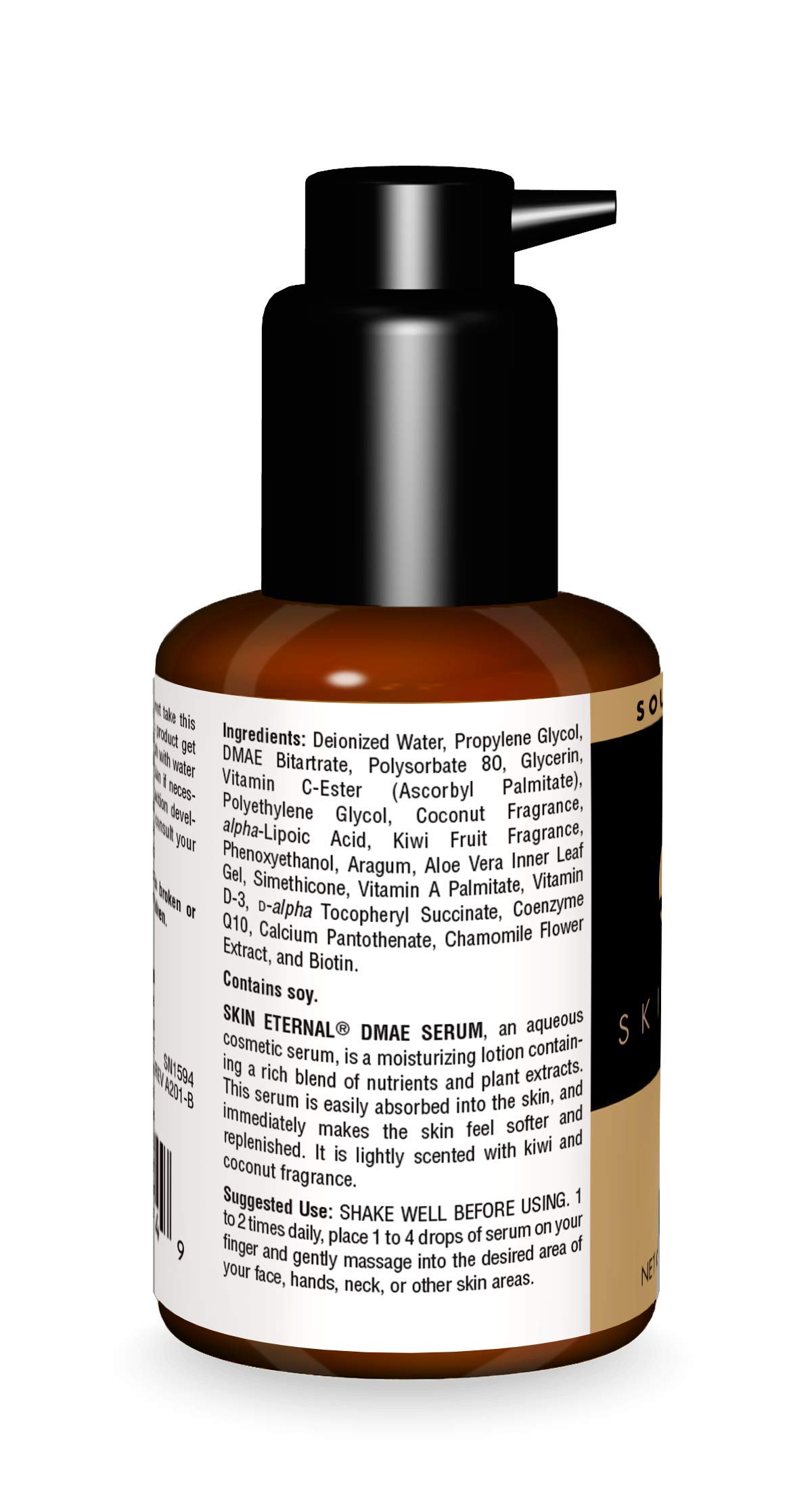 Source Naturals Skin Eternal DMAE Serum - Paraben Free, Supports Soft & Replenished Skin - 1.7 Fluid oz
