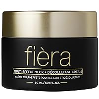 FIÈRA Cosmetics Multi-Effect Neck + Décolletage Cream - Skin Tightening and Neck Firming Cream