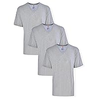 Men's Tagless Cotton Crew Neck Undershirts, Available in Multiple Packs