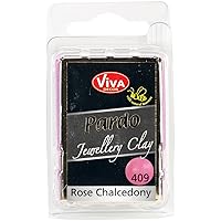 Viva Decor Pardo Jewelry Clay, 56g, Rose Chalcedony