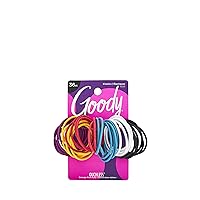 Goody Ouchless No Metal Hair Elastics, Brooke, 2 mm, 36 Count