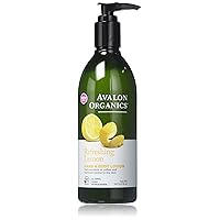 Avalon Organics Hand & Body Lotion, Lemon, 12 oz (2-Pack)