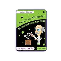 The Purple Cow, Crazy Scientist Science Experiment, Learning Kids Card Set - 20 Amazing 'Indoor Science' Tricks for kids 6 years and older, instructions inside – amazing STEM learning.