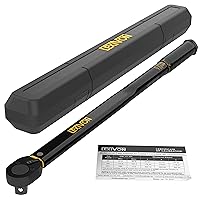LEXIVON 3/4-Inch Drive Click Torque Wrench 30~300 Ft-Lb / 40.7~406.8 Nm (LX-185)