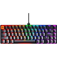 Glorious Gaming GMMK 2 - TKL Mechanical Keyboard - Custom 65% Keyboard - Compact -Hotswap w/Cherry Mx Style Switches - Incl. Double Shot Keycaps & Linear Switches - PC Gaming Setup Accessories