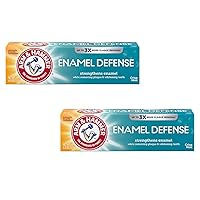 ARM & Hammer Truly Radiant Bright & Strong Fluoride Anticavity Toothpaste Fresh Mint 4.3 oz (Packs of 2)