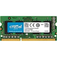 Crucial 8GB Single DDR3/DDR3L 1866 MT/s (PC3-14900) Unbuffered SODIMM 204-Pin Memory - CT102464BF186D