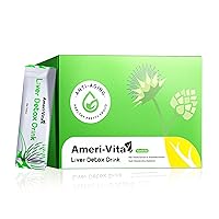 Herbal Liver Detox Support Supplement Drink Directly， Suitable for Adults, with Milk Thistle, Turmeric, Artichoke, 15ml 30 Servings
