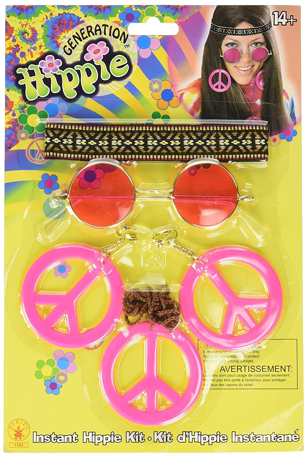 Rubie's Costume Feeling Groovy Female Hippy Accessory Kit