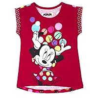 Disney Minnie Mouse Little Toddler Girls Printed Back T-Shirt