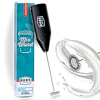 Elementi Electric Milk Frother Handheld - Drink Mixer - Electric Whisk -  Handheld Mixer (Mint Green) 