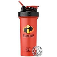 BlenderBottle Pixar Classic V2 Shaker Bottle Perfect for Protein Shakes and Pre Workout, 28-Ounce, The Incredibles