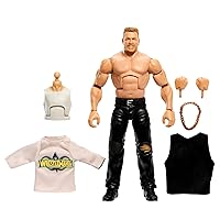 Mattel WWE Elite Action Figure Wrestlemania with Accessory and Nicholas Build-A-Figure Parts, Posable Collectible WWE Fans