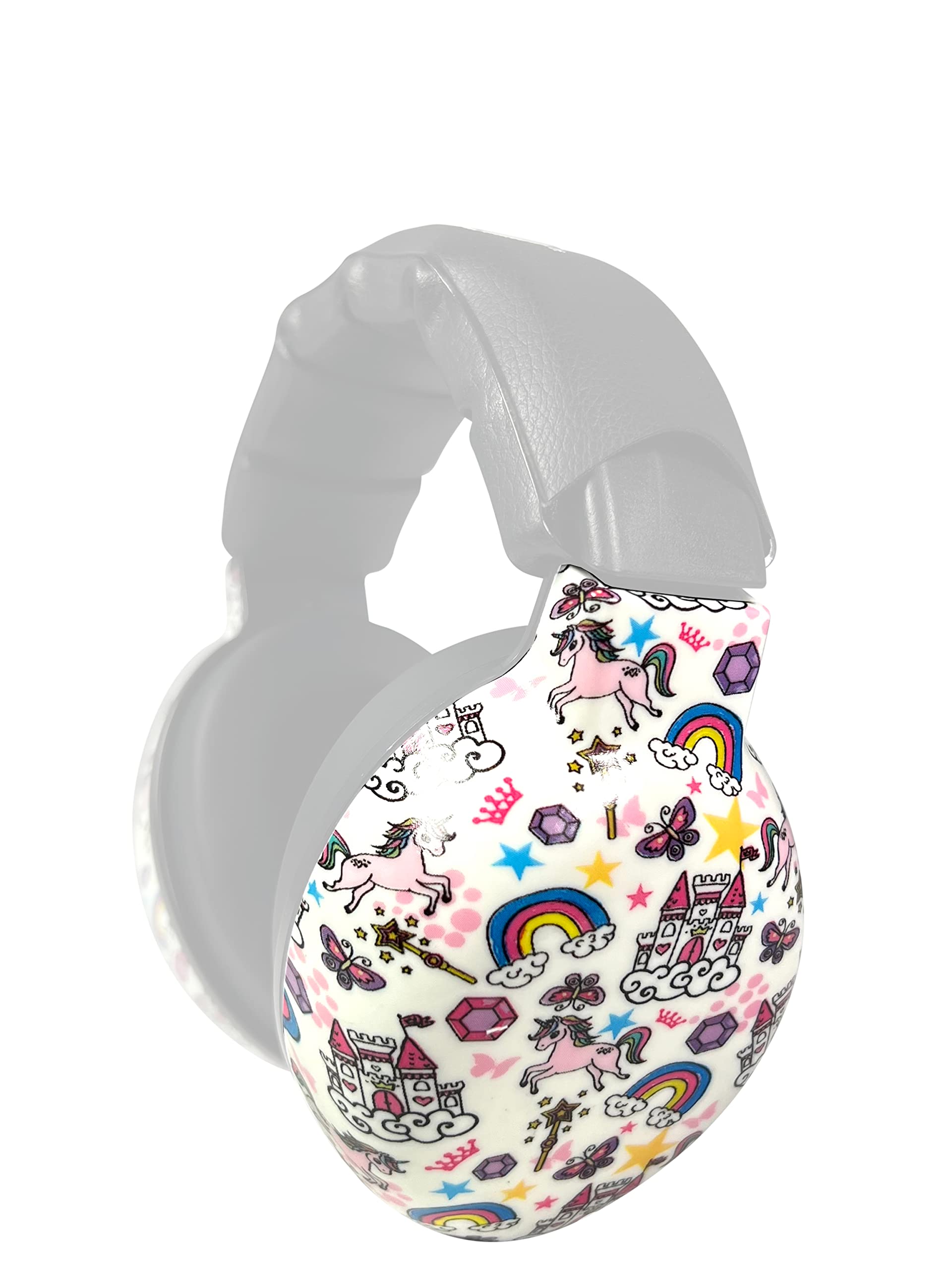 ZIPZ Baby & Toddler Earmuffs PLUS 1 Extra Set of Princess Shells – Innovative Design – Change Colors with Magnetic Shells – Hearing Protection Headphones 0-4 yrs