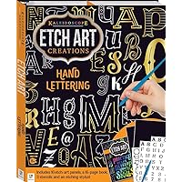 Etch Art Hand Lettering-Inspire Creativity, this Beautiful Kit includes all you need to create your own Hand Lettering Designs Etch Art Hand Lettering-Inspire Creativity, this Beautiful Kit includes all you need to create your own Hand Lettering Designs Paperback