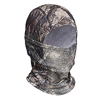 Camo Balaclava Face Mask with Mesh Breathable Holes for Man and Women-Huning Fishing Sking Windproof UV Protection