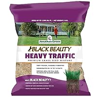 Jonathan Green (10970) Black Beauty Heavy Traffic Grass Seed - Cool Season Lawn Seed (3 lb)