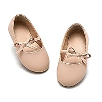 ESTINE Mary Jane Flats for Little Kids Toddler Baby Girls Glittery Dress Princess Ballet Shoes