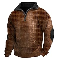 Sweatshirt for Men Turtleneck Long Sleeve Workout Shirts 2023 Trendy Christmas Sweater Mens Fall Winter Thermal Shirt