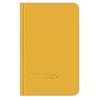 Elan Publishing Company E64-8x4M Mini Field Surveying Book 4 ⅓ x 7, Yellow Cover (Pack of 12)