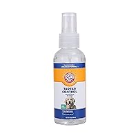 for Pets Tartar Control Dental Spray for Dogs | Dog Dental Spray Reduces Plaque & Tartar Buildup Without Brushing | Mint Flavor, 4 Ounces