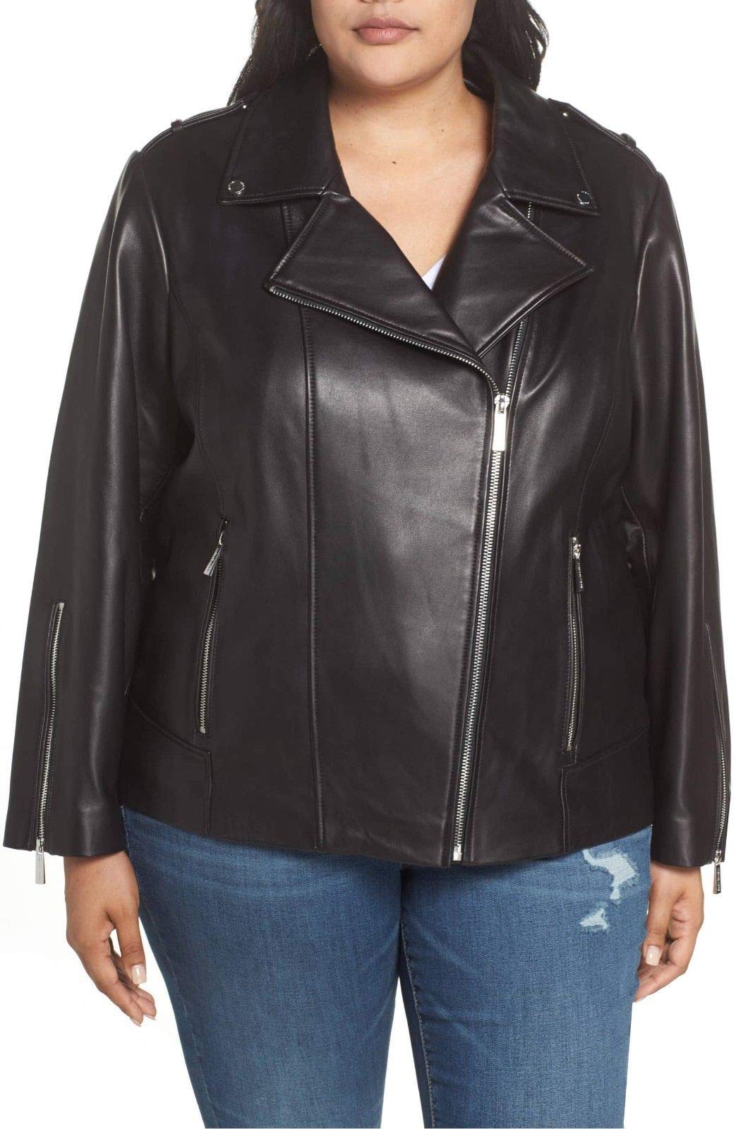 Mua Michael Kors Plus Size Classic Moto Leather Jacket trên Amazon Mỹ chính  hãng 2023 | Giaonhan247