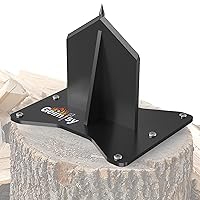 Upgraded Heavy-Duty Firewood Kindling Splitter for Wood - Manual Log Splitter with High Strength Steel, Wood Splitter Wedge. Perfect for Wood Stove, Fireplace, and Fire Pit Kindling