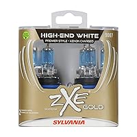 9007 (HB5) SilverStar zXe GOLD High Performance Halogen Headlight Bulb - Bright White Light Output, Best HID Alternative, Xenon Charged Technology (Contains 2 Bulbs)