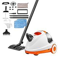 VEVOR Steam Cleaner for Home Use, Portable Steam Cleaner with 23 Accessories, 84oz Tank & 18ft Power Cord, Chemical-Free Steamer for Deep Cleaning Floors, Windows, Grout, Grills, Cars, and More