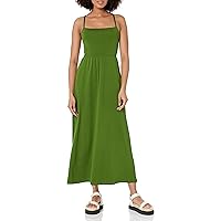 Amazon Essentials Women's Fit & Flare Jersey Midi Jersey Dress (Available in Plus Size) (Previously Amazon Aware)
