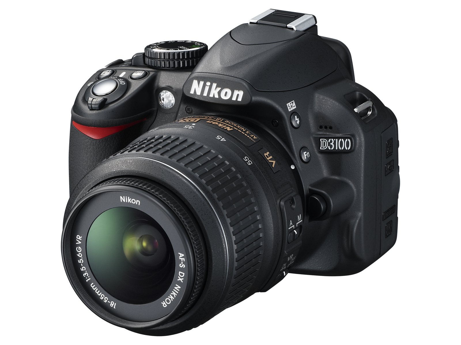 Nikon D3100 DSLR Camera with 18-55mm f/3.5-5.6 Auto Focus-S Nikkor Zoom Lens (Discontinued by Manufacturer)