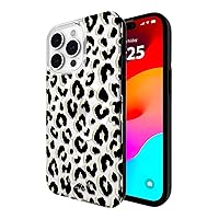 Kate Spade New York iPhone 15 Pro Max Case, Compatible with MagSafe - City Leopard Black