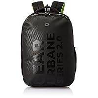 Gear Parker Executive 25 Ltrs Anti-Theft Laptop Backpack (Black), One Size (BKPPKREXE0101), Black-Black, One Size, Classic