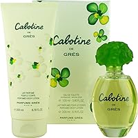Cabotine By Parfums Gres For Women. Set-edt Spray 3.3 Ounces & Body Lotion 6.8 Ounces