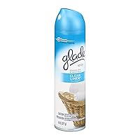 Glade Aerosol Air Freshener, Clean Linen, 8 Ounce (Pack of 12)