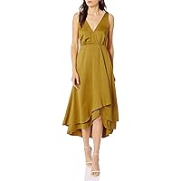 French Connection Women's Maudie Drape Frill Sleeveless Dress
