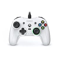RIG Nacon Revolution X Officially Licensed Xbox Controller for Xbox Series X|S, Xbox One, Windows 10, Windows 11 PCs with Hardware, Software Customization and Dolby Atmos 3D Surround Sound (White)
