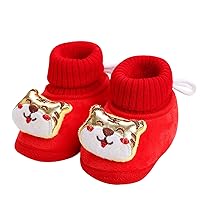 Toddler Winter Snow Boots Boys Girls Fur Lined Waterproof Boots PU Leather Non-slip Lightweight Outdoor Shoes