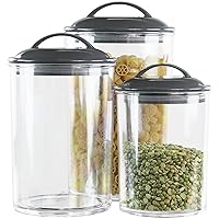 Calypso Basics Assorted Sizes Air-Tight Acrylic Storage Canisters