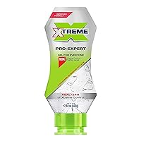 Pro-Expert Clear Styling Hair Gel, Alcohol-Free 24-Hours Control With Aloe Vera, 17.64 oz Squeeze Bottle (Pack of 12)