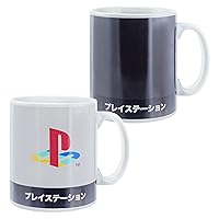PlayStation Heritage XL Heat Change Coffee Mug, 550ml, Color Changing Ceramic Mug