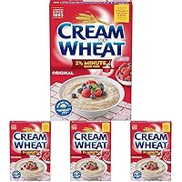 Cream of Wheat Stove Top Hot Cereal, Original, 2 1/2 Minute Cook Time, 28 Ounce (Pack of 4)