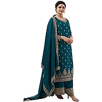 Stitched Indian Pakistani Sharara Plazzo Salwar Suit for Women Anarkali Salwar Kameez Dress